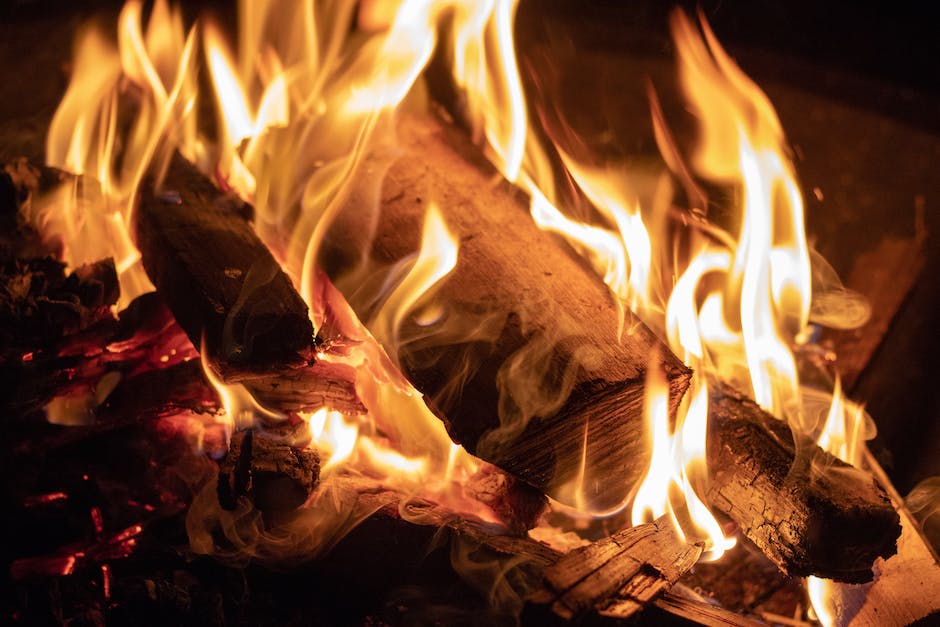 Feuer für Heizen, Kochen und Sicherheit