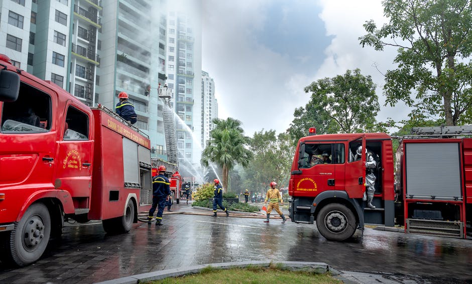 Feuer löschen auf Englisch